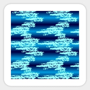 Abstract Color Draw Pattern Seamless Sticker